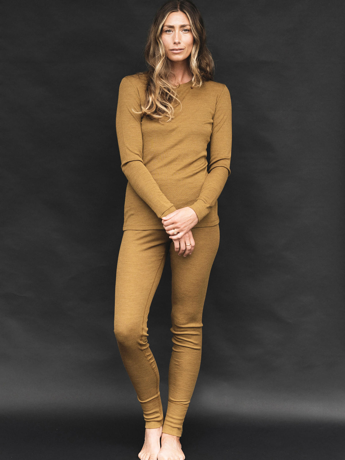 Women's Merinosilk Leggings Kelp