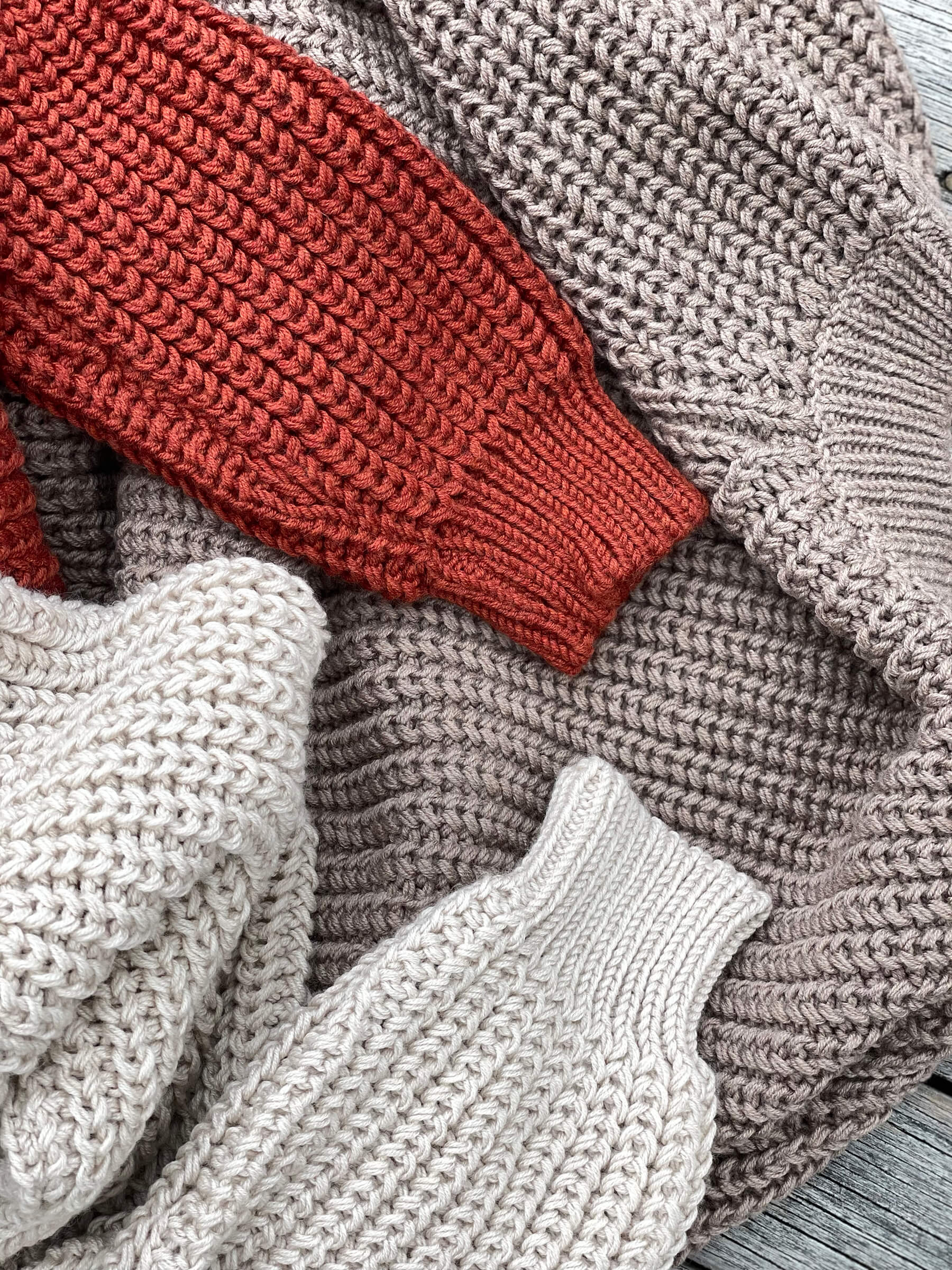 Adult's Fishline Sweater Oatmeal