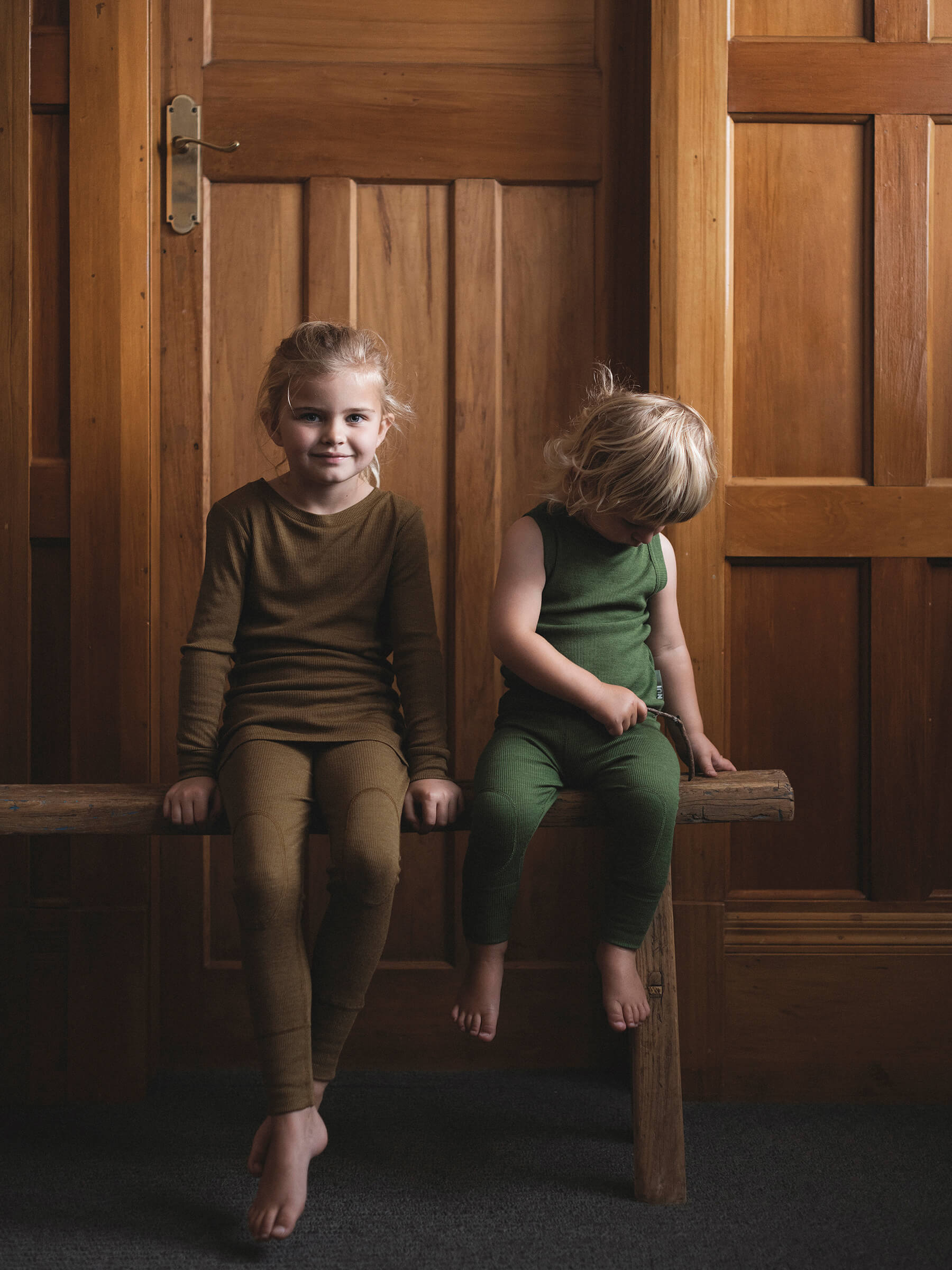Baby MerinoSilk Leggings Dill