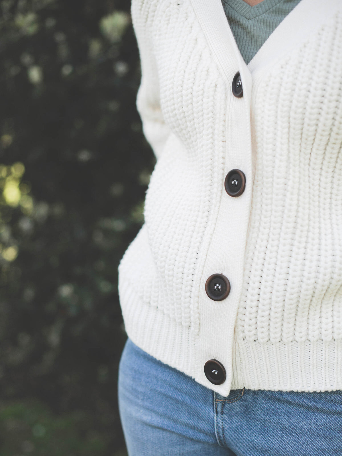 Adult's Bernard Cardigan Natural