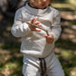 Waffle Baby Skivvy Bone