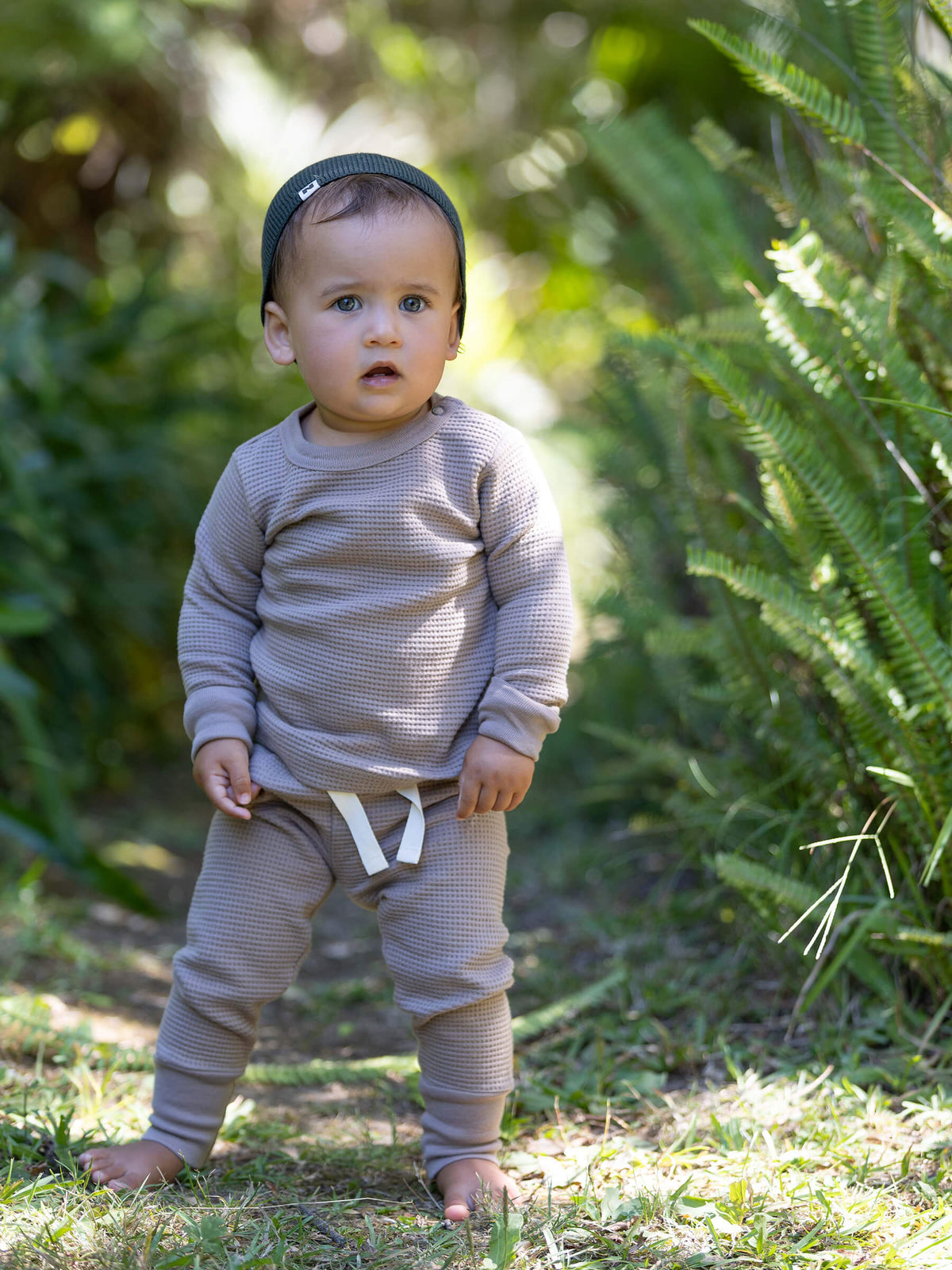Delaney Beanie Baby Khaki