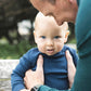 Baby MerinoSilk Crew Denim