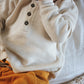 Waffle Baby Henley Bone