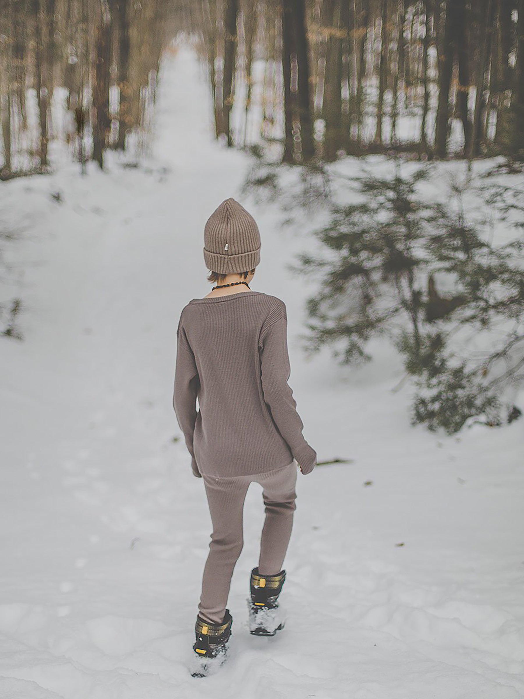 Knit Leggings Stone