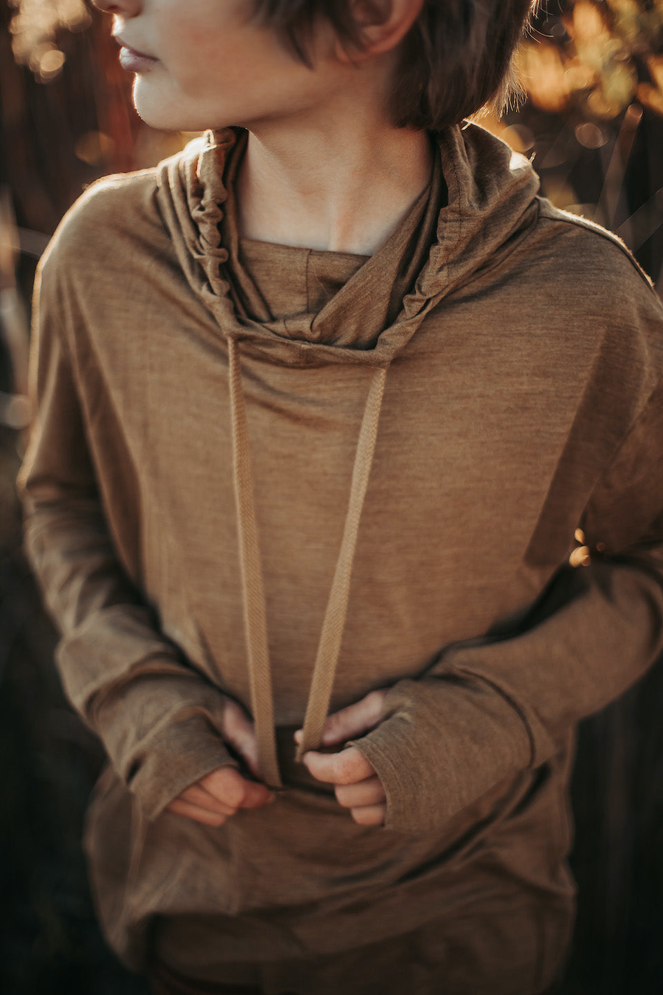 MerinoSilk Pride Hoodie Kelp