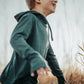 MerinoSilk Pride Hoodie Deep Sea