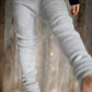 Knit Leggings Silver