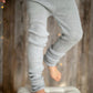 Knit Leggings Silver