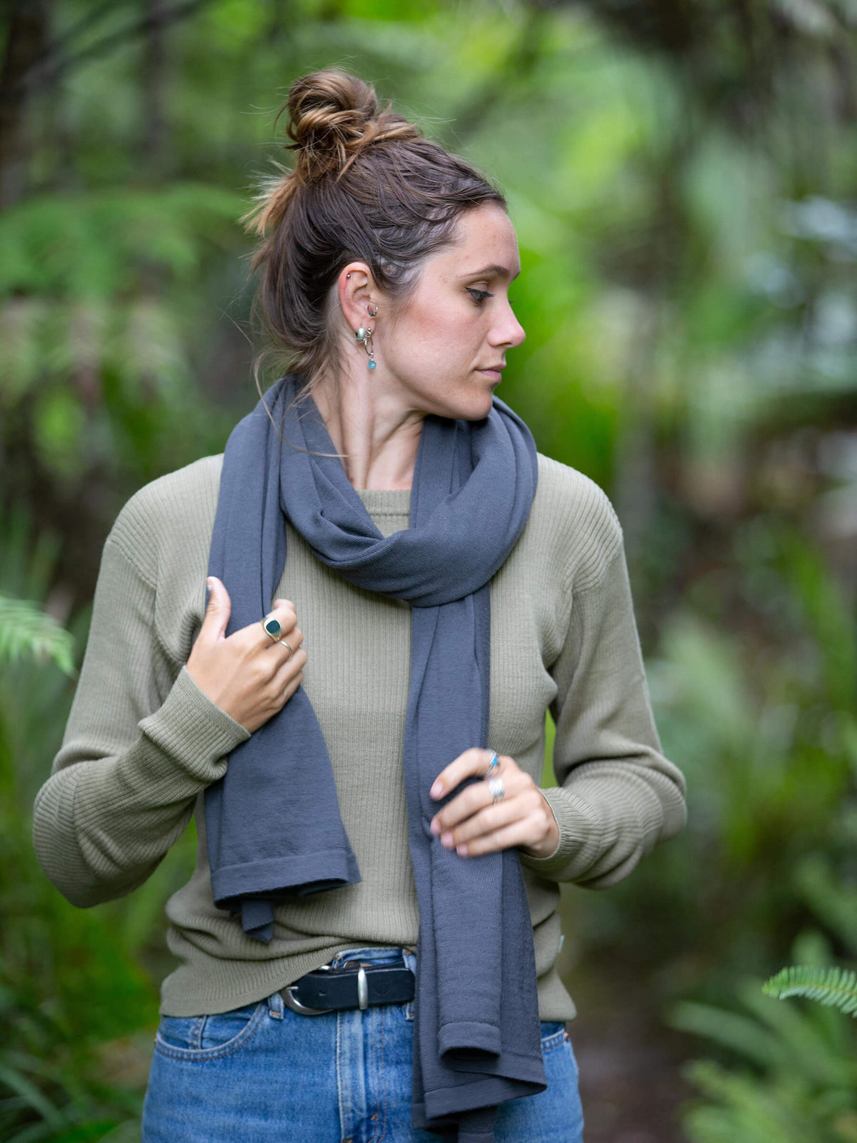 Moana Wrap Charcoal