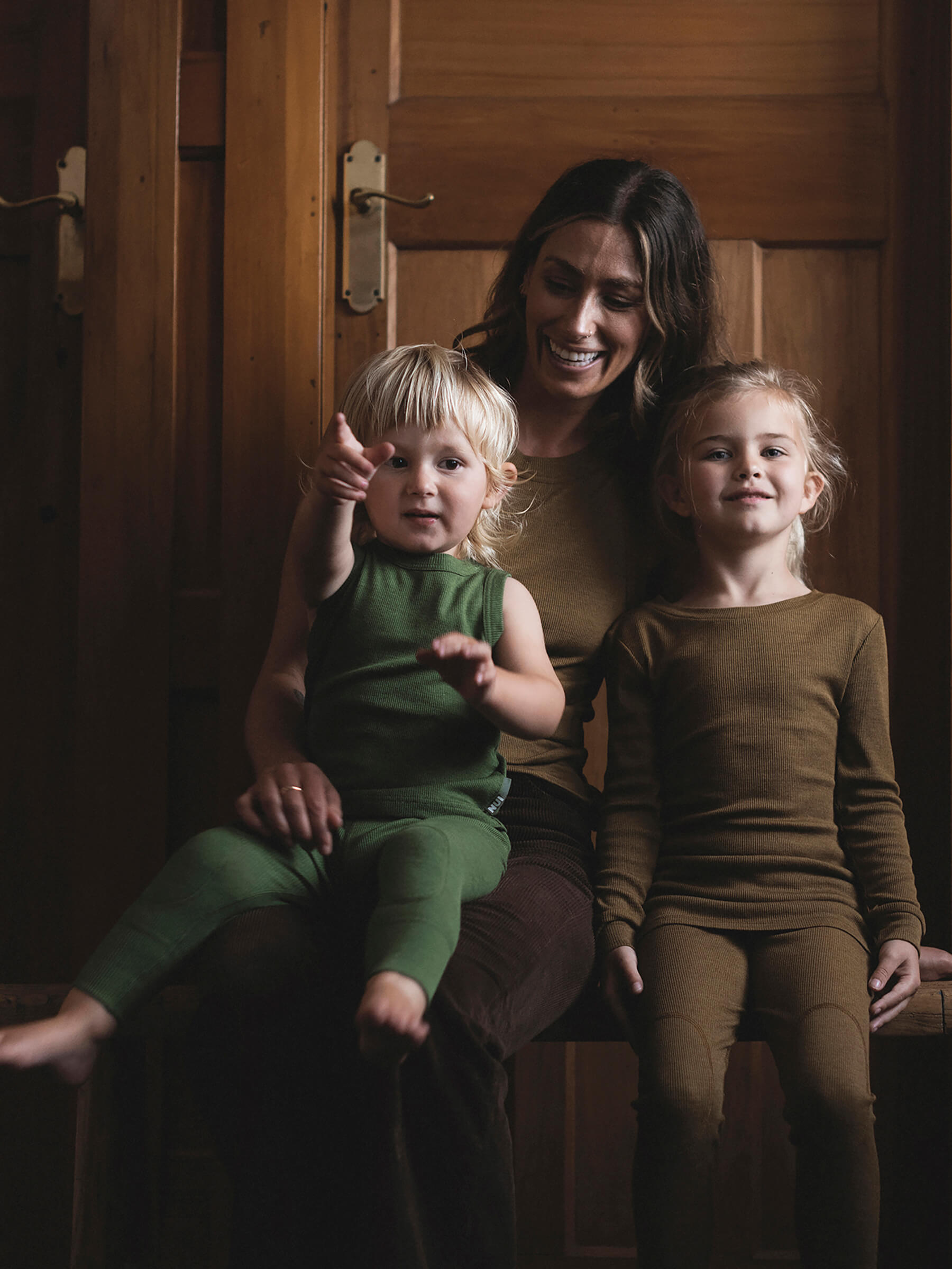 Baby MerinoSilk Leggings Dill