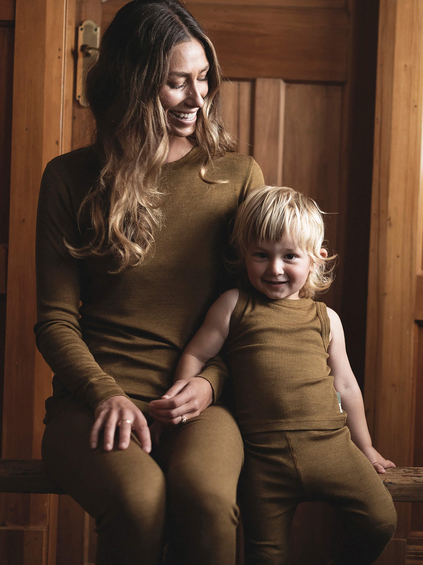 Baby MerinoSilk Tank Kelp