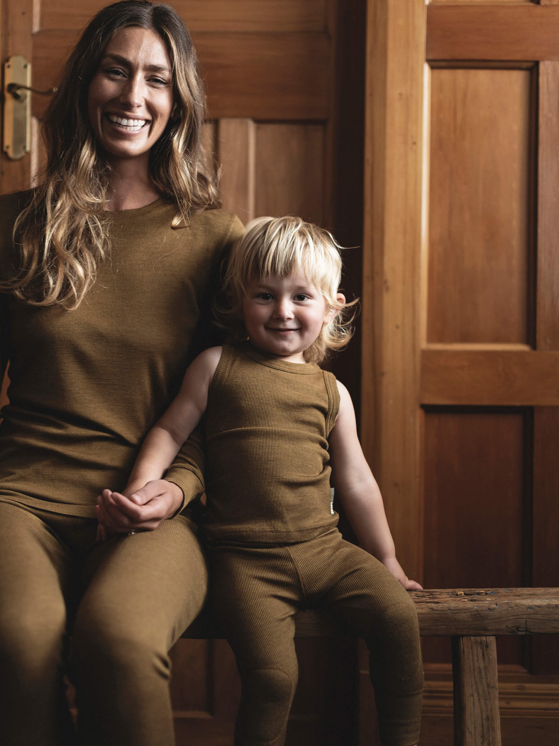 Baby MerinoSilk Tank Kelp