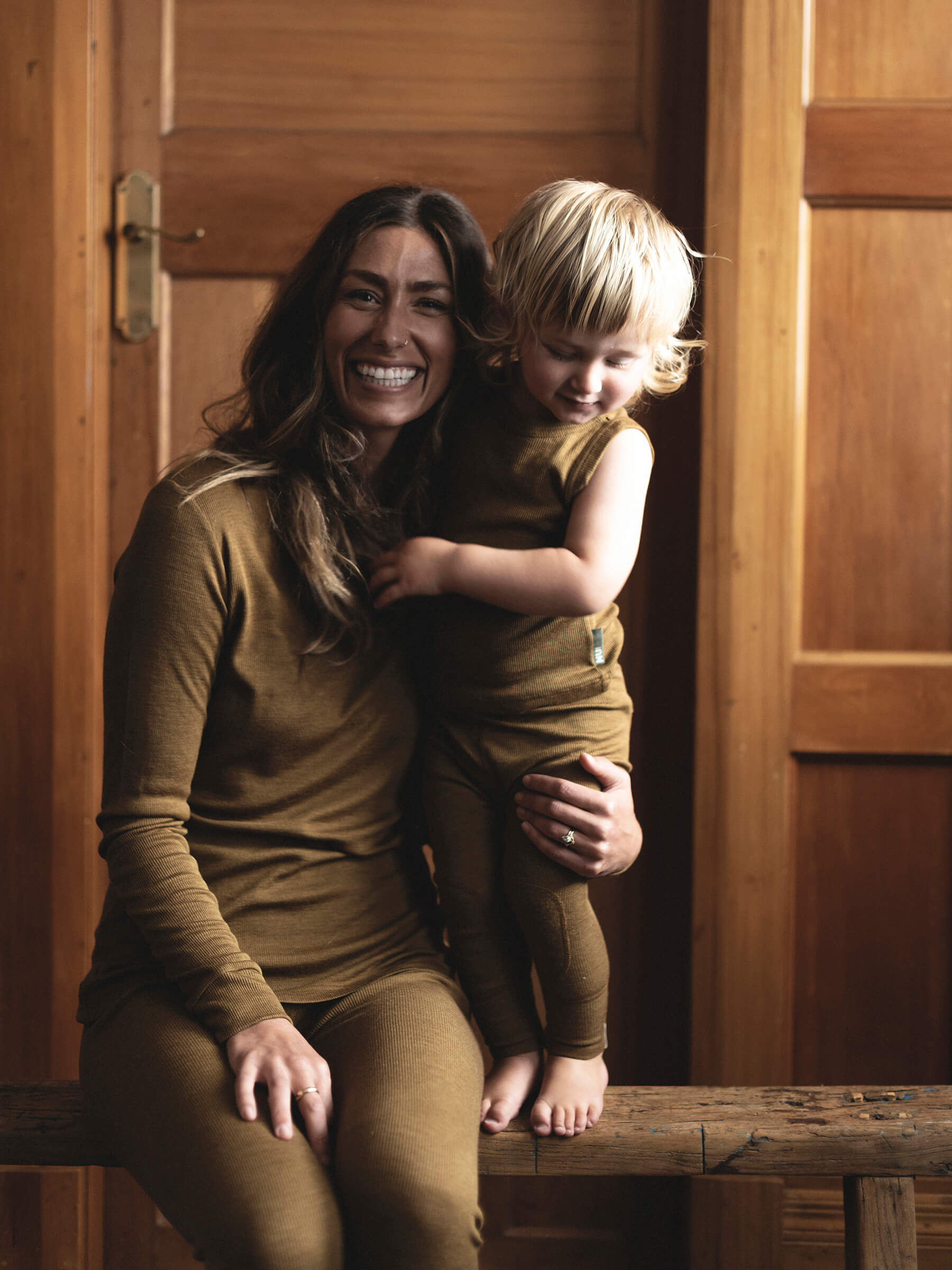Baby MerinoSilk Tank Kelp
