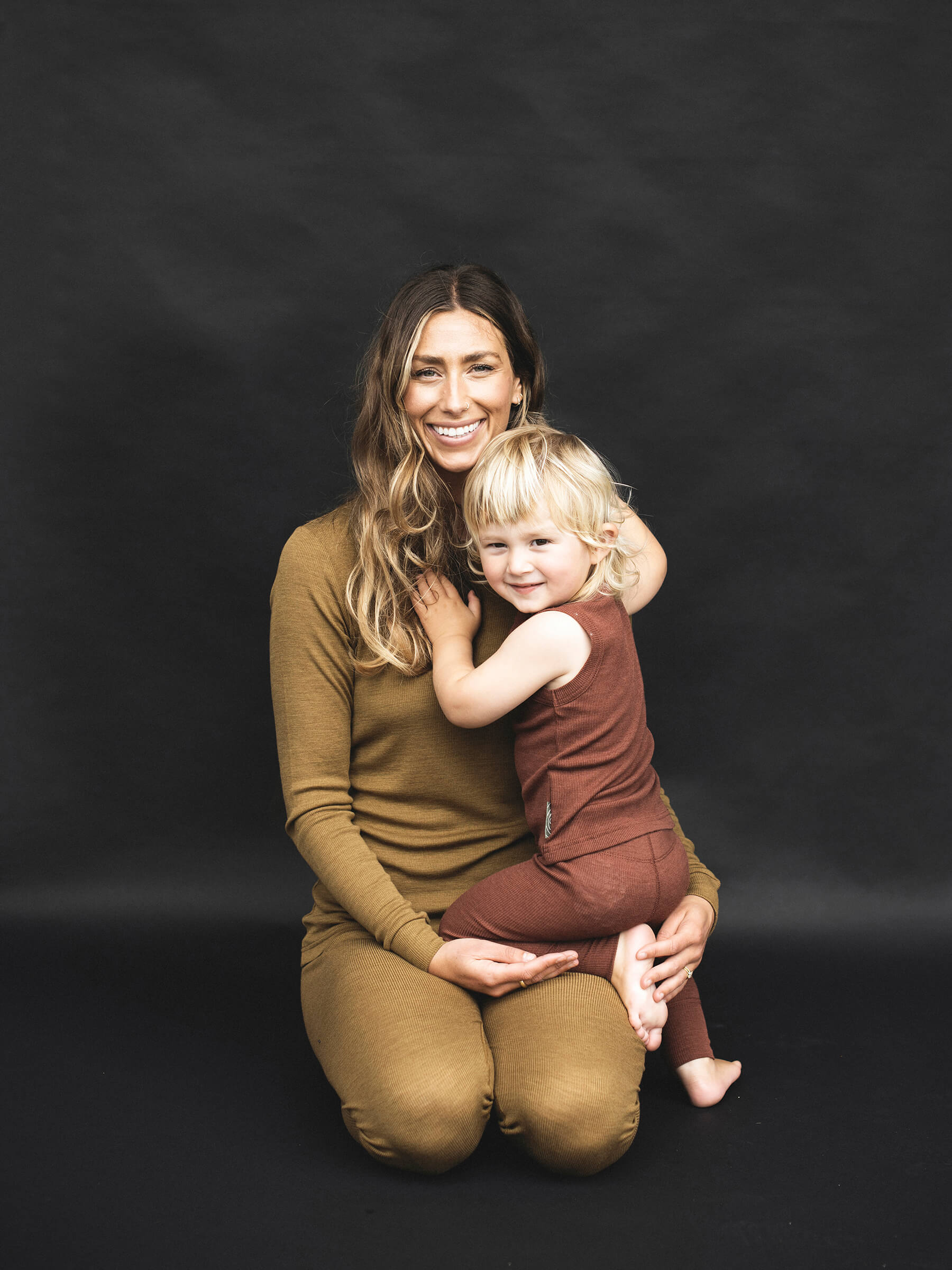 Baby MerinoSilk Tank Rust