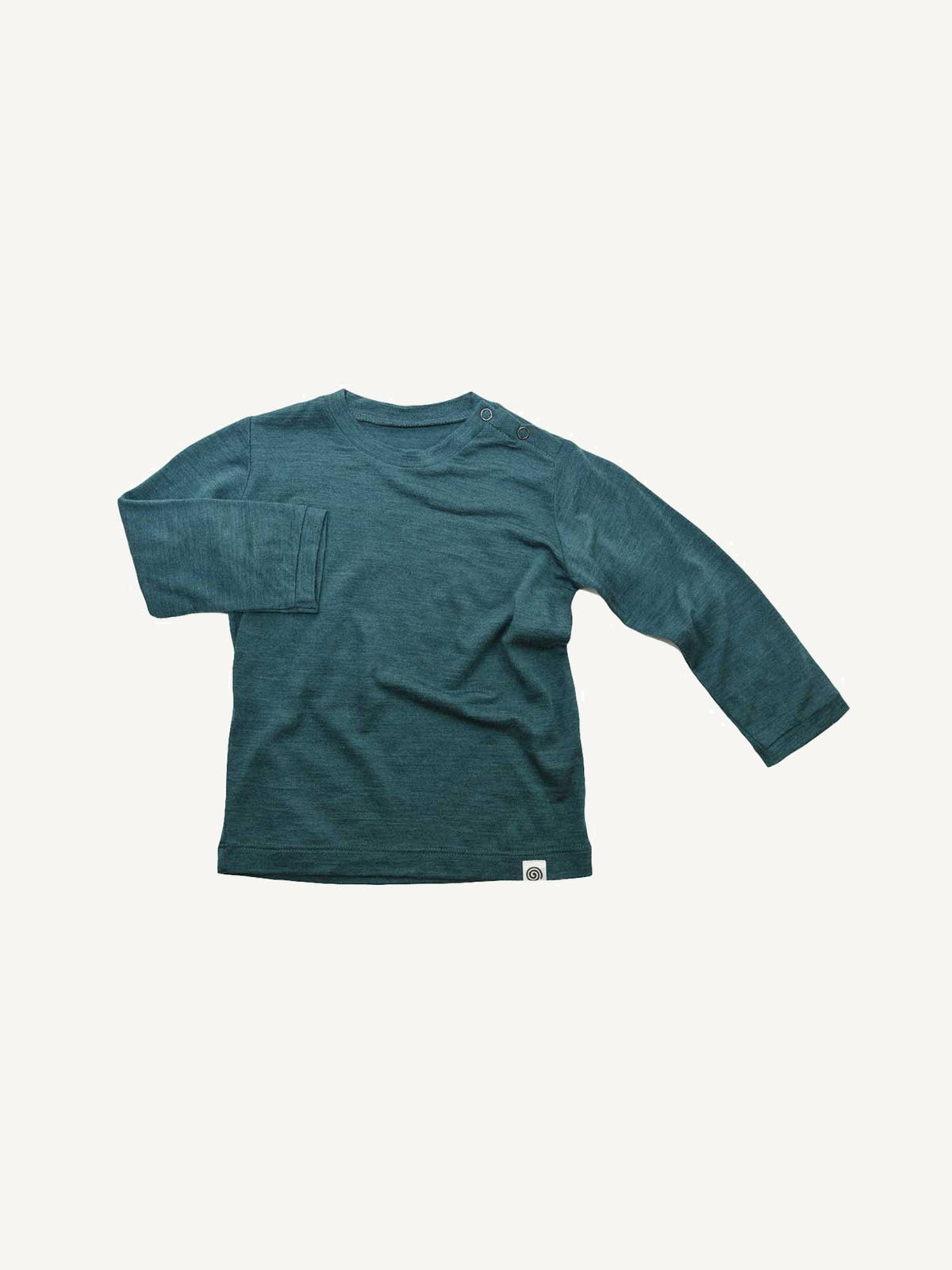 MerinoSilk Infant Nat Tee Deep Sea