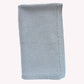 Nui Organics Koha Merino Baby Blanket in Silver — textured knit 100% merino wool baby blanket.