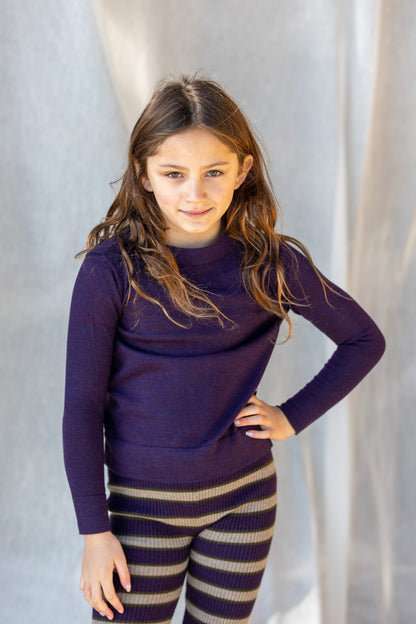 Stevie Crew Plum