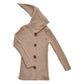 Hooded Jacket Brownish