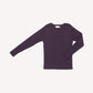 Nui 100% merino Women's rib sweater Plum