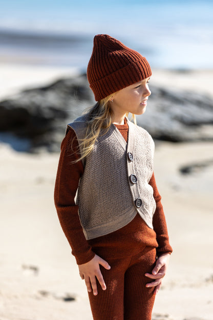 Honey Vest Brownish