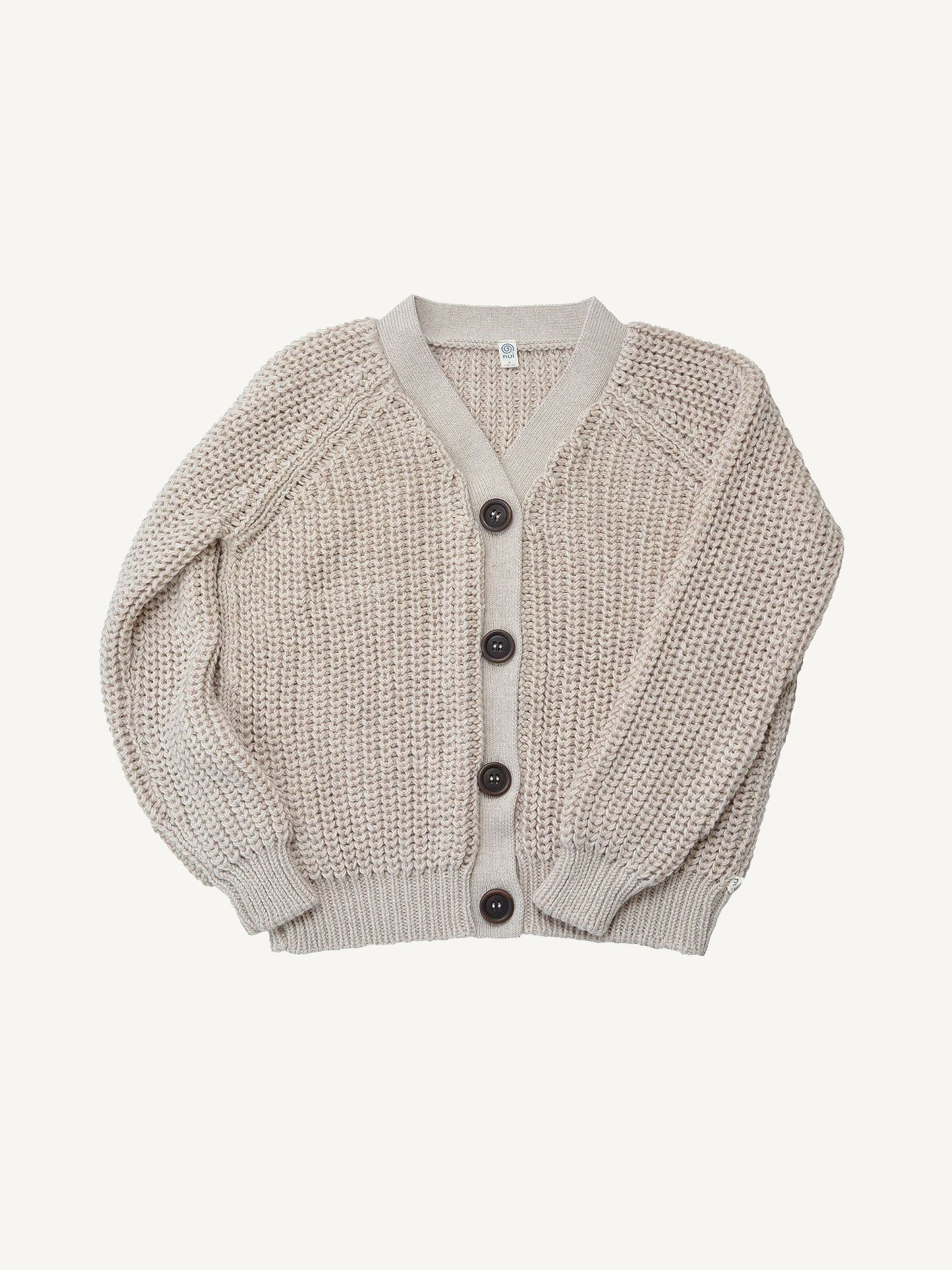 Adult's Bernard Cardigan Oatmeal