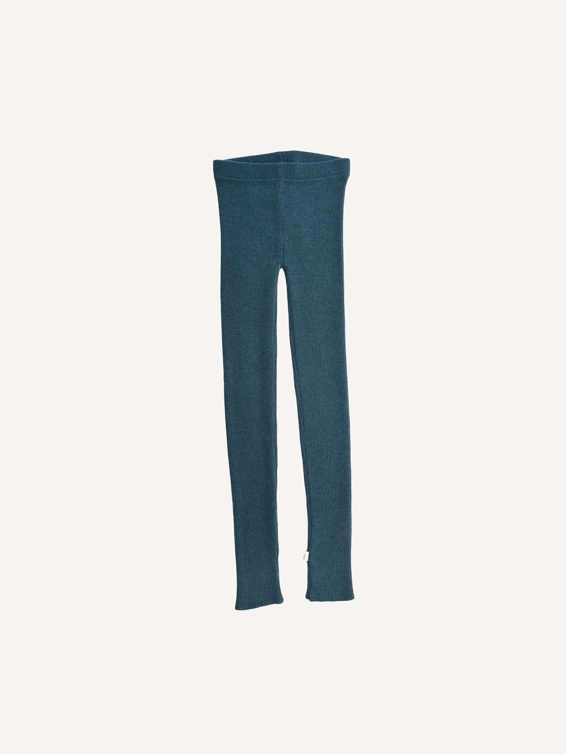 Knit Leggings Deep Sea