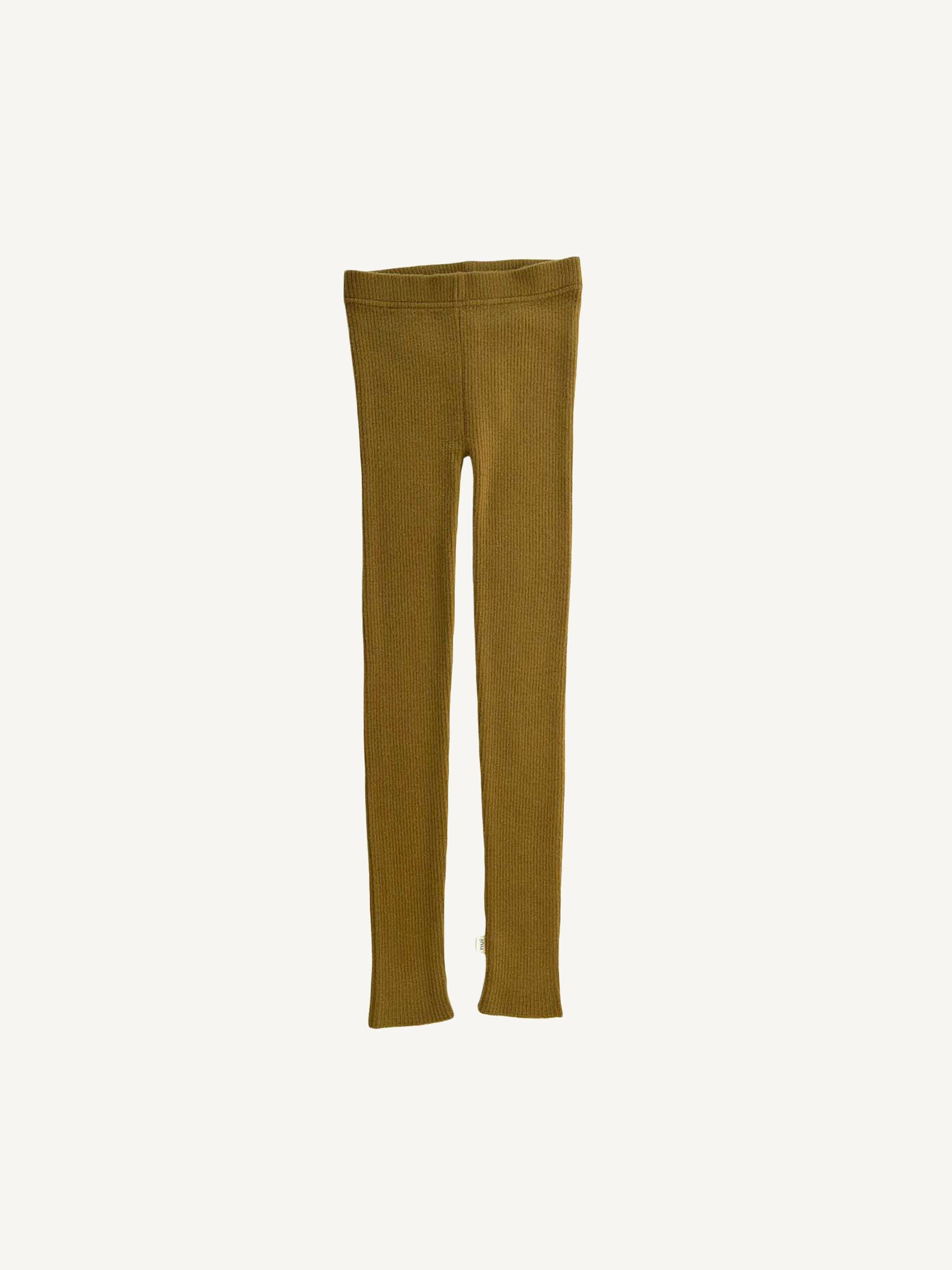 Knit Leggings Kelp