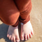 Child Knit Leggings Rust