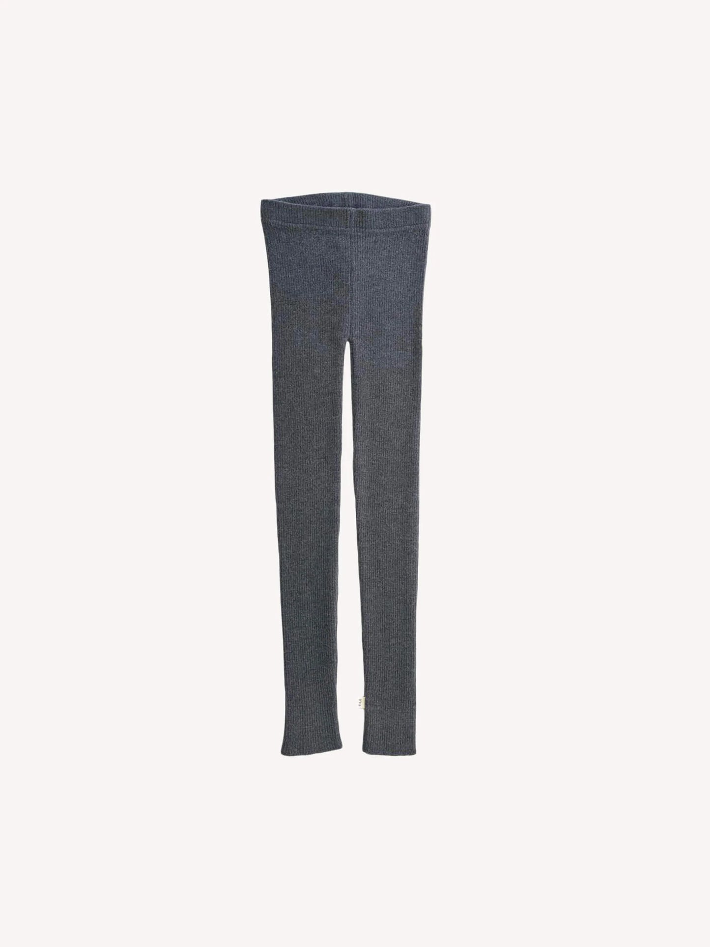 Baby Knit Leggings Charcoal
