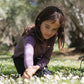 Child Tihoi Merino Crew Plum