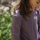 Child Tihoi Merino Crew Plum