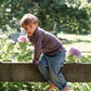Child Tihoi Merino Crew Plum