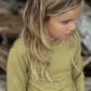 Child Tihoi Merino Crew Willow