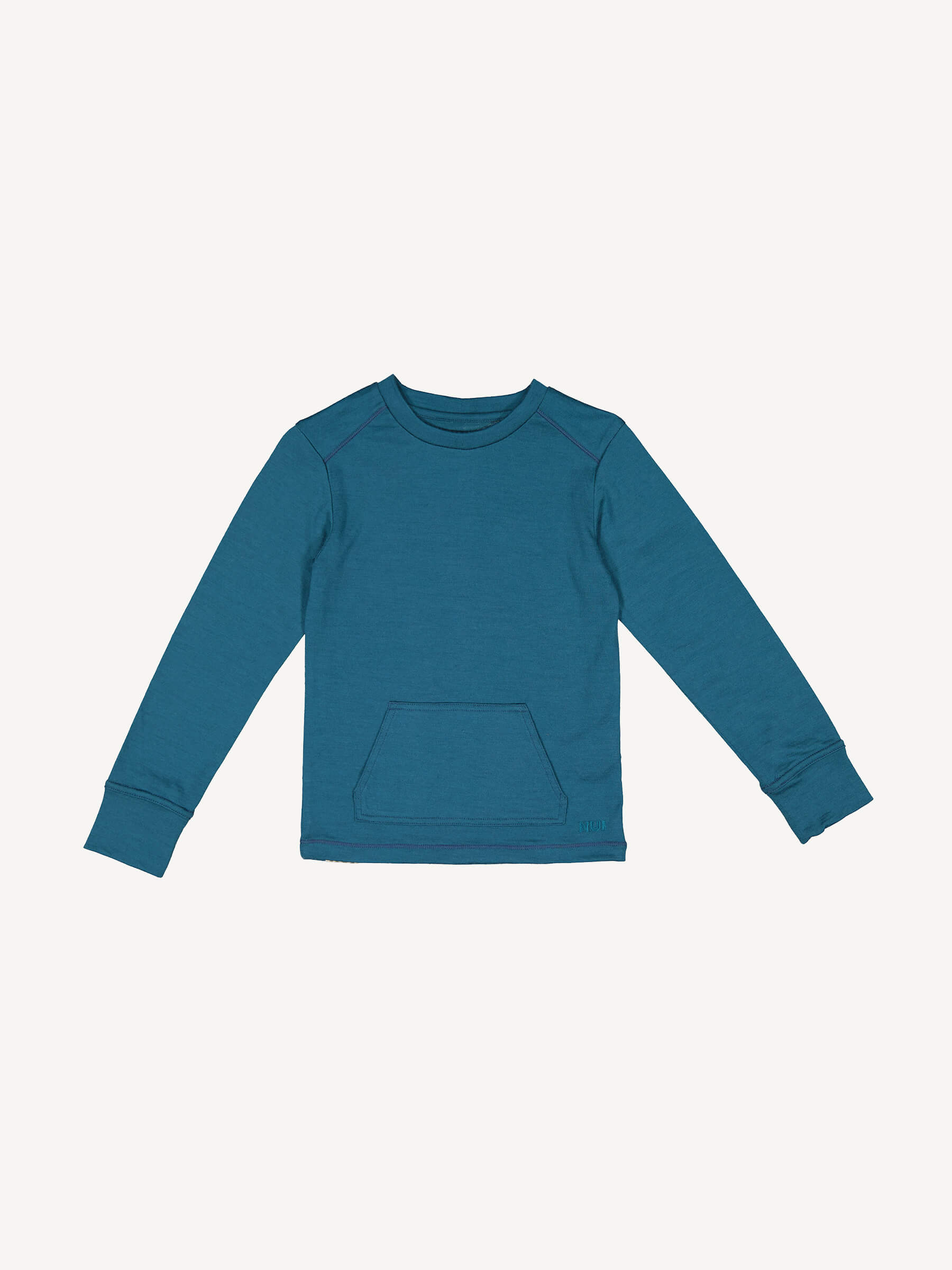 Child Tihoi Merino Crew Deep Sea