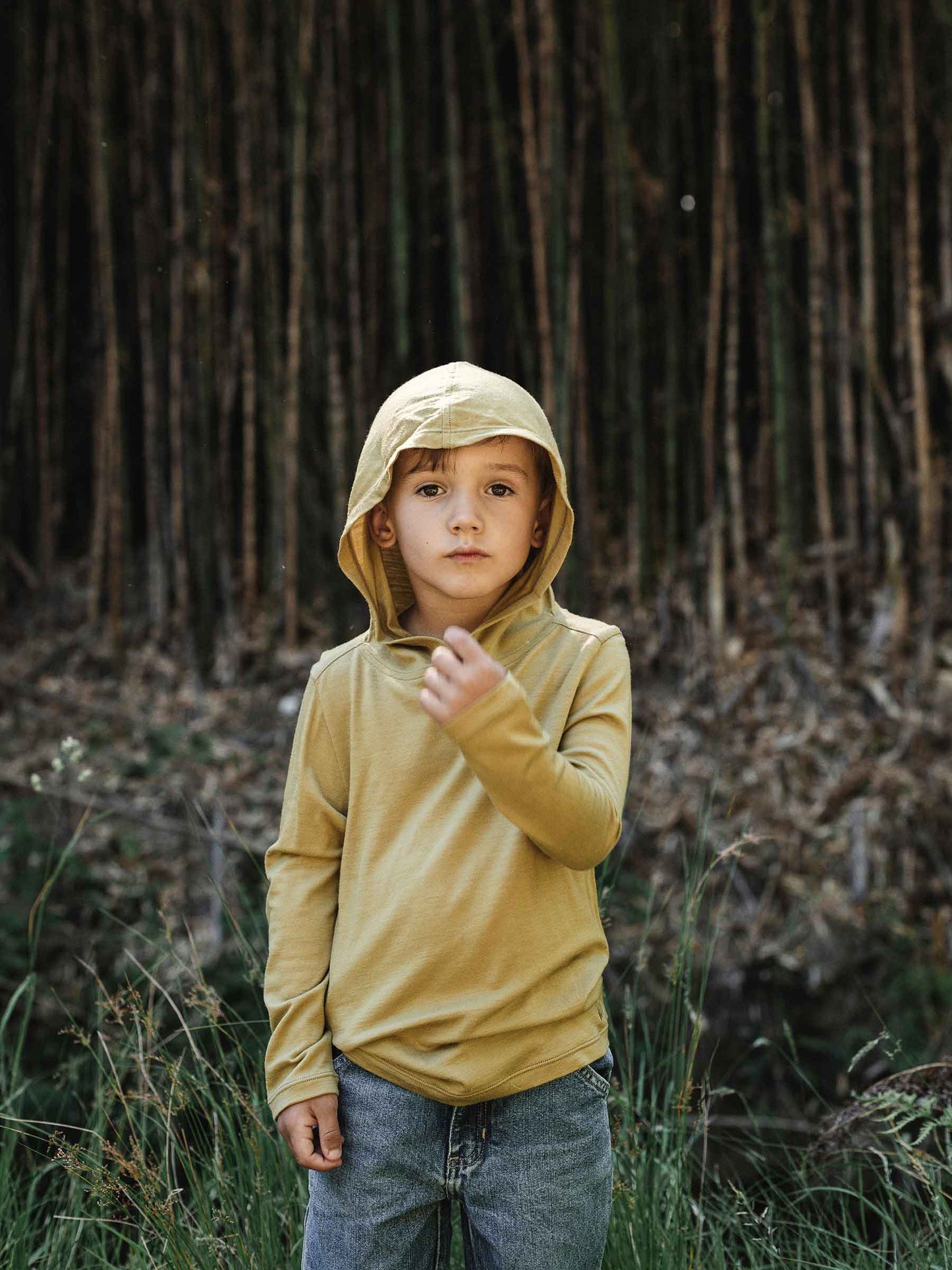 Child Trailhead Merino Hoodie Willow