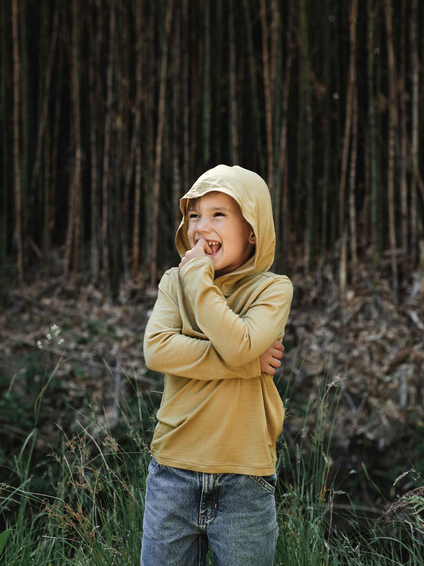 Child Trailhead Merino Hoodie Willow