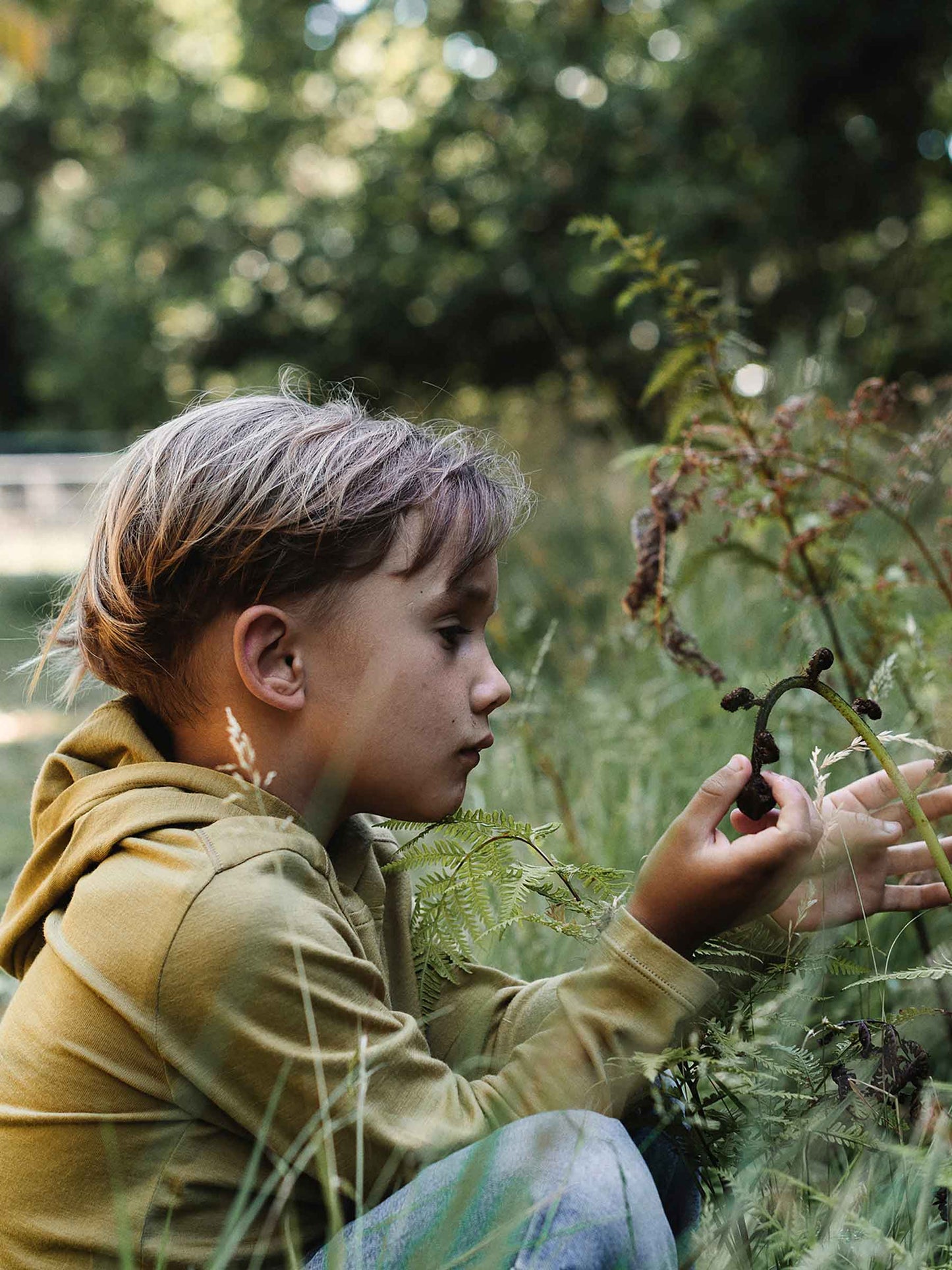 Child Trailhead Merino Hoodie Willow