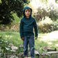 Child Trailhead Merino Hoodie Deep Sea