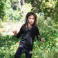 Child Trailhead Merino Hoodie Black