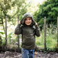 Child Trailhead Merino Hoodie Moss