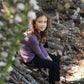 Child Trailhead Merino Hoodie Plum