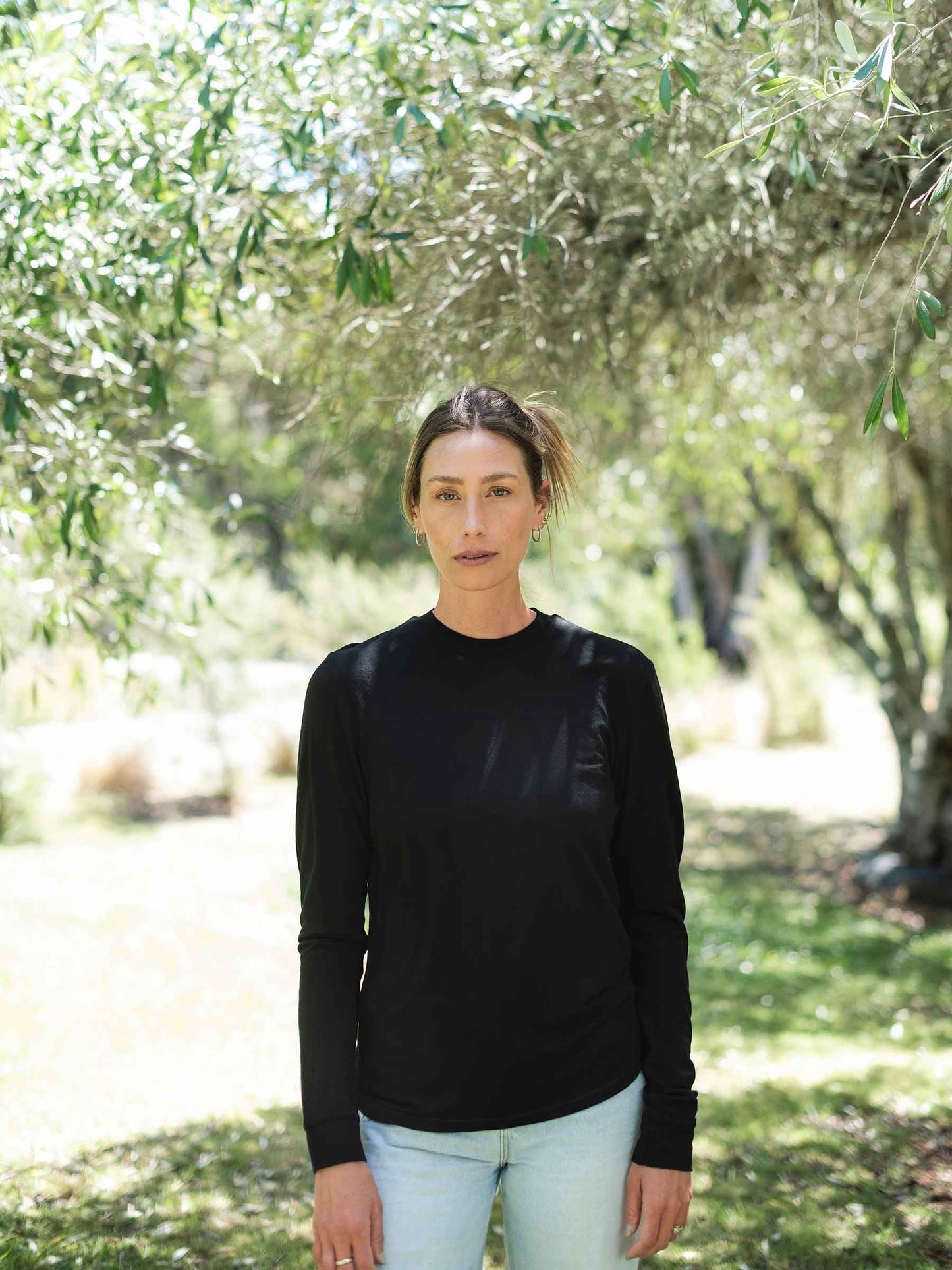 Women's Aotea Crew Black