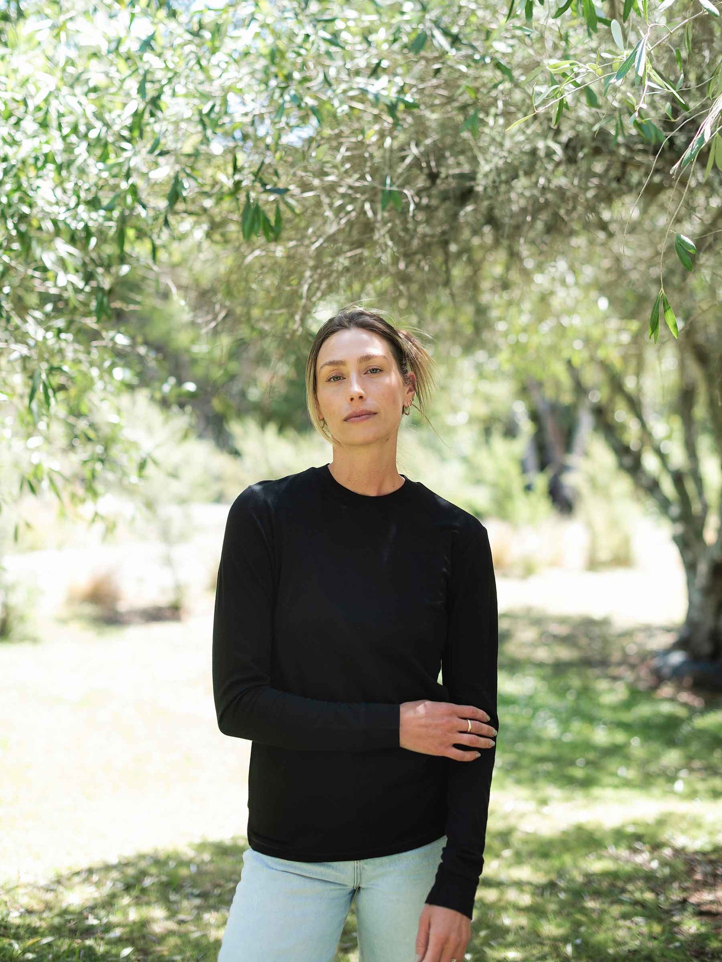 Women's Aotea Crew Black