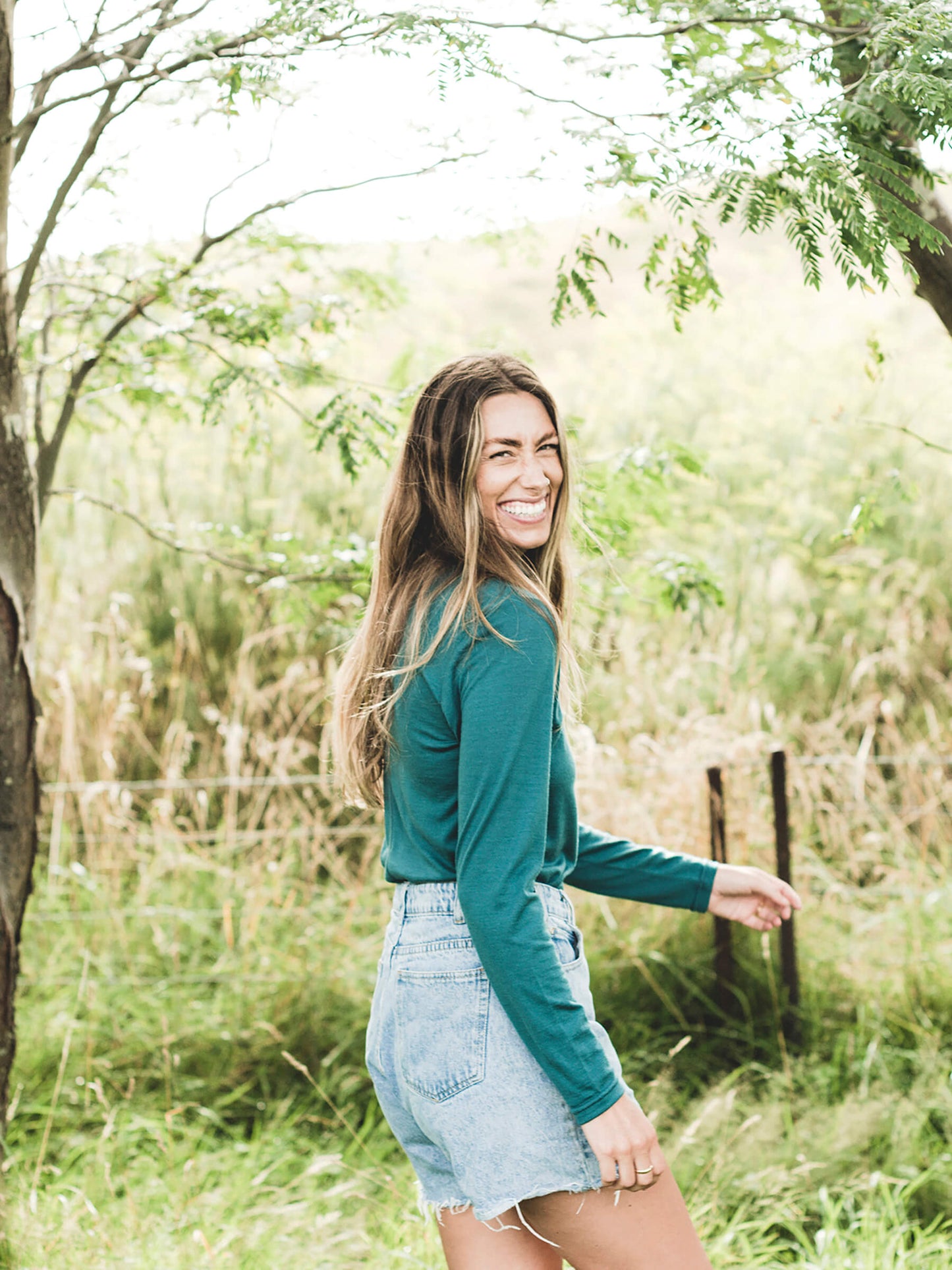Women's Opua Mockneck Deep Sea