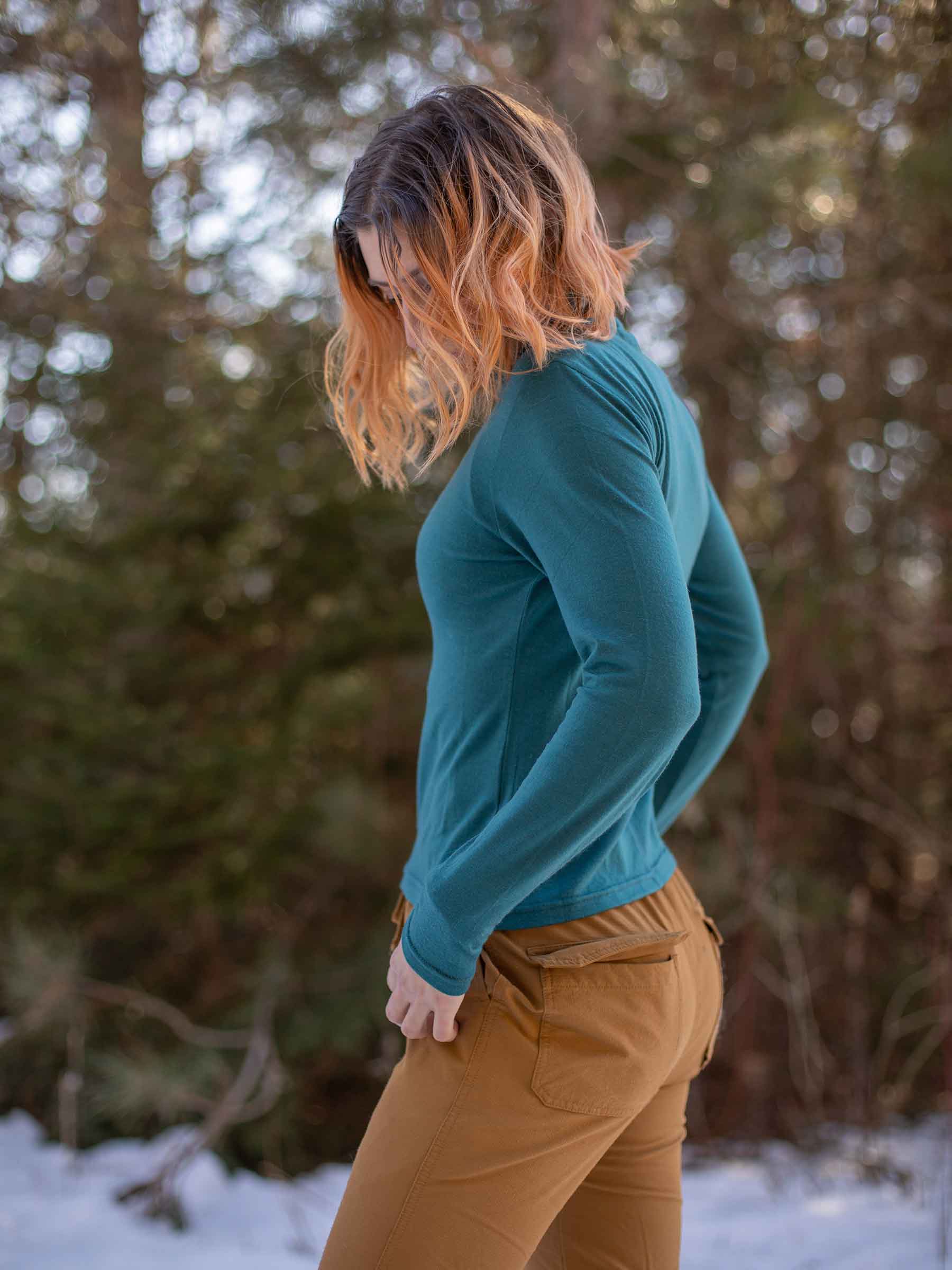Women's Opua Mockneck Deep Sea