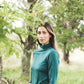 Women's Opua Mockneck Deep Sea