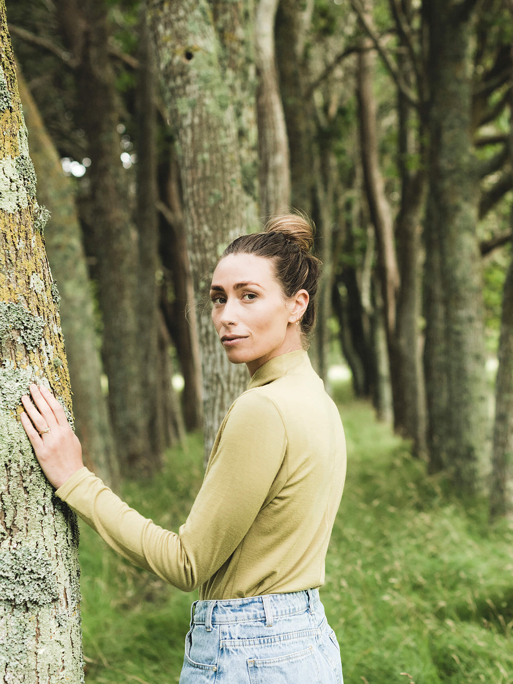 Women's Opua Mockneck Willow