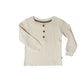 Waffle Baby Henley Bone