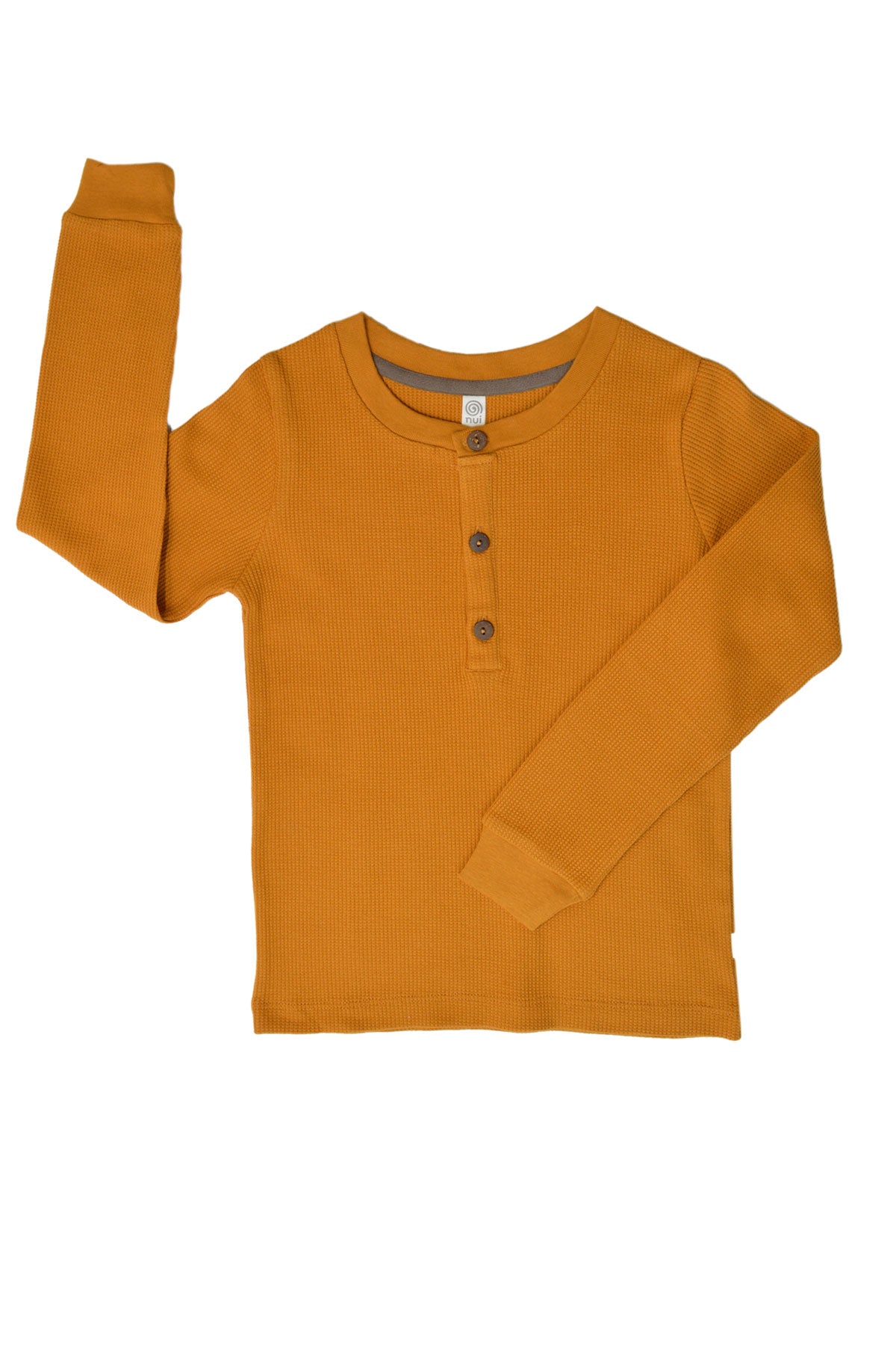 Waffle Henley Bronze